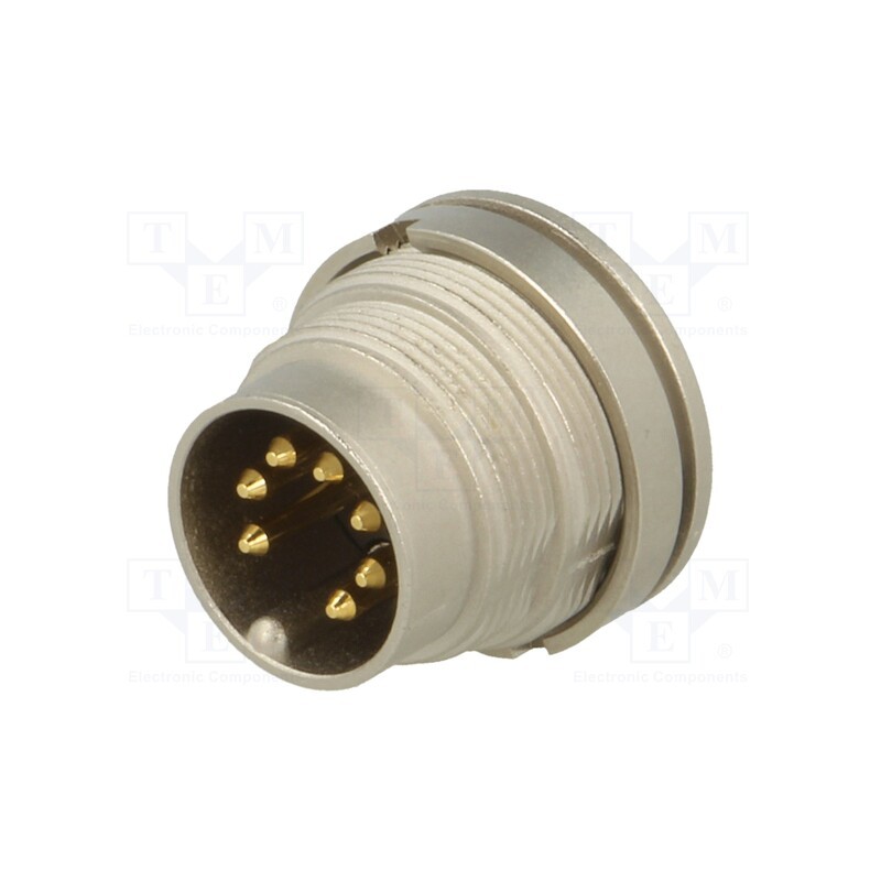 1 pcs x LUMBERG - SGV 71 - Connector: M16, socket, male, soldering, PIN: 7, 5A, 60V, IP40