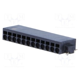 1 pcs x HARTING - 14011213102333 - Connector: wire-board, female, PIN: 12, 2.54mm, har-flexicon®, SMT