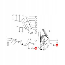 Claas wheel bush 644019 0 units
