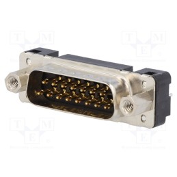 1 pcs x HARTING - 9652616713 - D-Sub, PIN: 15, socket, male, straight, THT, UNC 4-40