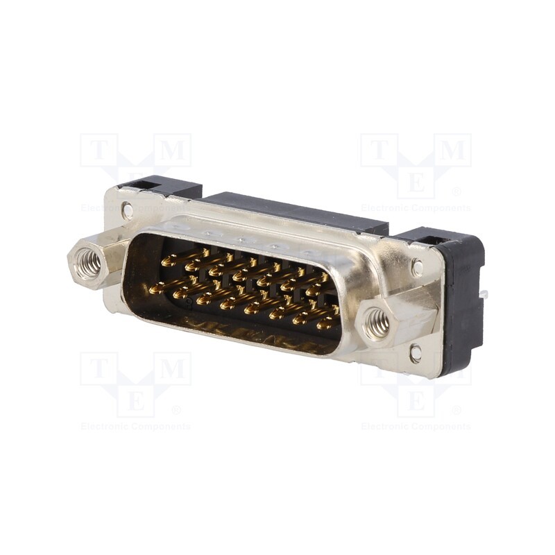 1 pcs x HARTING - 9652616713 - D-Sub, PIN: 15, socket, male, straight, THT, UNC 4-40