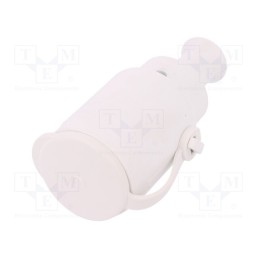 1 pcs x JONEX - 5907570003637 - Connector: AC supply, female, socket, 2P+PE, 250VAC, 16A, white