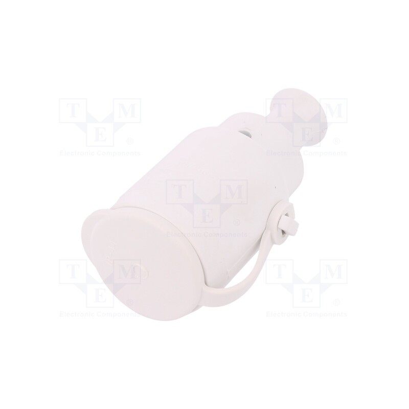 1 pcs x JONEX - 5907570003637 - Connector: AC supply, female, socket, 2P+PE, 250VAC, 16A, white