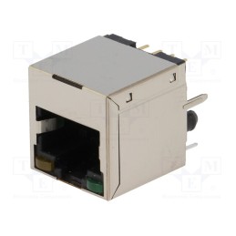 1 pcs x Amphenol Communications Solutions - LMJ2138812S0LOT6C - Socket, RJ45, PIN: 8, shielded,with LED, Layout: 8p8c, THT, stra