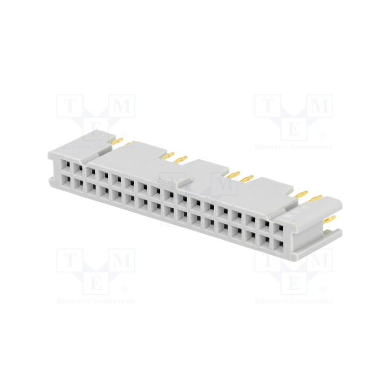 1 pcs x 3M - 8534-4500PL - Socket, IDC, female, PIN: 34, straight, THT, gold-plated, 3A, 2.54mm