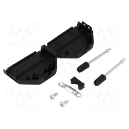 1 pcs x HARTING - 9670370424 - Enclosure: for D-Sub connectors, D-Sub 37pin,D-Sub HD 62pin