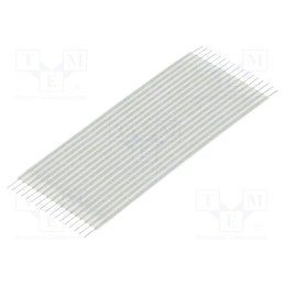 1 pcs x TE Connectivity - 5-1437131-6 - Connector: jumper cable, Cable ph: 1.27mm, L: 50.8mm, straight