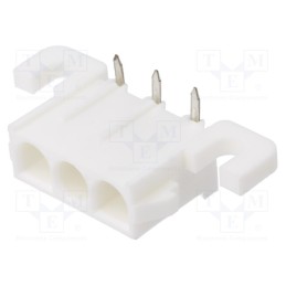 1 pcs x TE Connectivity - 643228-1 - 03P UMNL HDR ASSY R/A 94VO