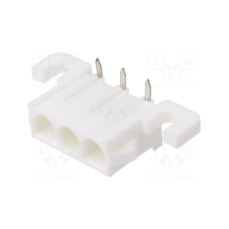 1 pcs x TE Connectivity - 643228-1 - 03P UMNL HDR ASSY R/A 94VO