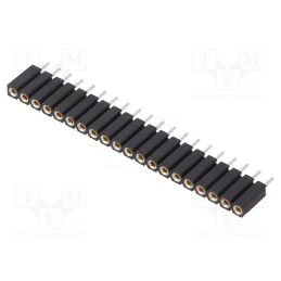 1 pcs x FISCHER ELEKTRONIK - BL5.20Z - Socket, pin strips, female, PIN: 20, straight, 2.54mm, THT, 1x20