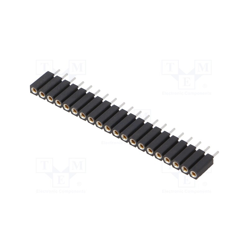 1 pcs x FISCHER ELEKTRONIK - BL5.20Z - Socket, pin strips, female, PIN: 20, straight, 2.54mm, THT, 1x20