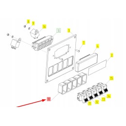 100308946 electrical switch housing