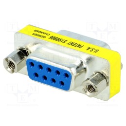 1 pcs x ENCITECH - 2401-0100-11 - Transition: adapter, D-Sub 9pin male,D-Sub 9pin female
