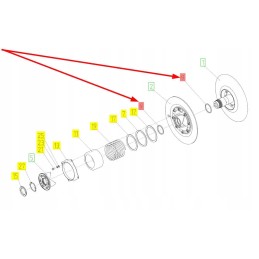 100043806 variator sealing ring