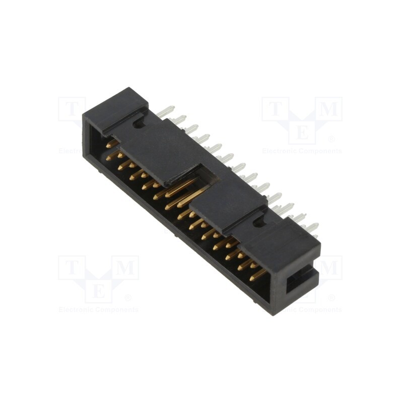 1 pcs x FISCHER ELEKTRONIK - ASLG 26 G - Socket, IDC, male, PIN: 26, straight, 2.54mm, Layout: 2x13