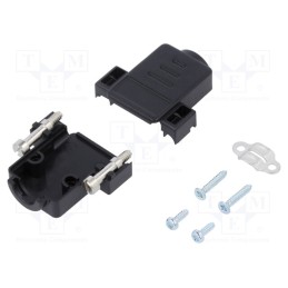 1 pcs x HARTING - 9670090442 - Enclosure: for D-Sub connectors, D-Sub 9pin,D-Sub HD 15pin