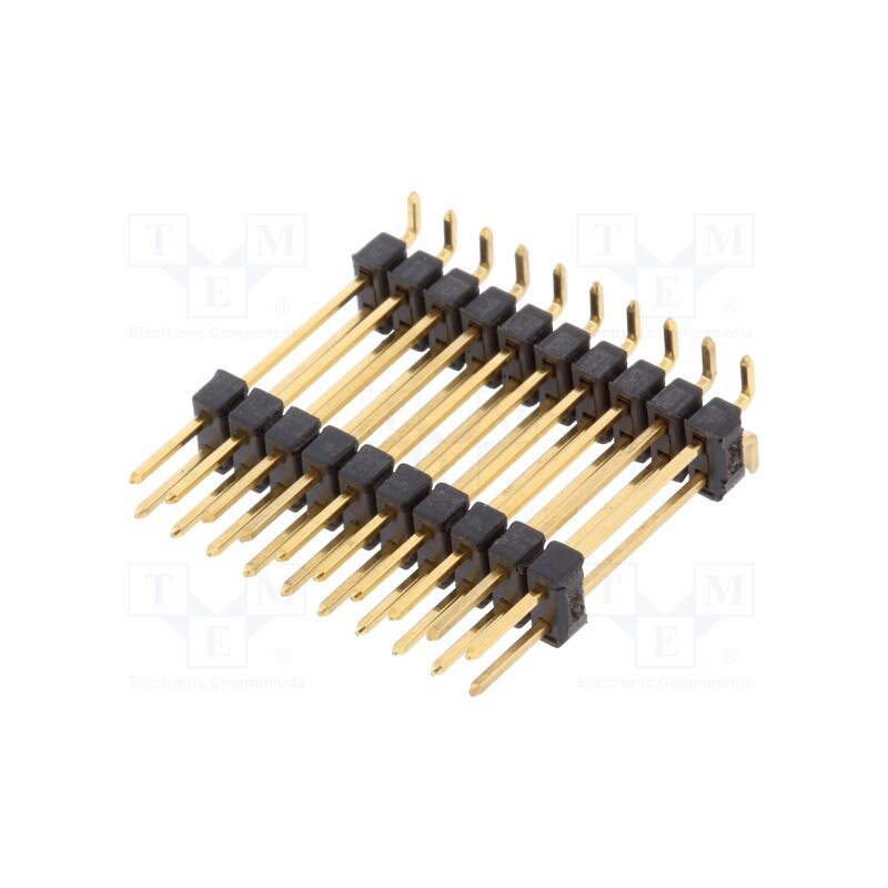 1 pcs x FISCHER ELEKTRONIK - SL 16 SMD/182/20 G - Pin header, pin strips, male, PIN: 20, straight, 2.54mm, SMT, 2x10