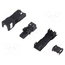 1 pcs x WAGO - 890-102 - Connector: pluggable terminal block, spring clamp, female, 890