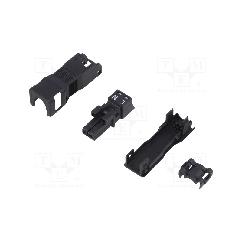 1 pcs x WAGO - 890-102 - Connector: pluggable terminal block, spring clamp, female, 890