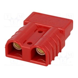 1 pcs x ENCITECH - 1130-0201-02 - Plug, wire-wire, hermaphrodite, PIN: 2, for cable, crimped, red