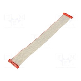 1 pcs x TE Connectivity - 2205075-3 - Cable: ribbon cable with connectors, PIN: 18, THT, on PCBs, plug