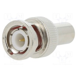 1 pcs x AMPHENOL RF - 000-46650-51RFX - Terminator, BNC, straight, 50Ω, POM, Vswr: 1.3