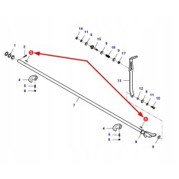 La350382230 prismatic key 6 x 6 x 30mm