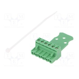 1 pcs x PHOENIX CONTACT - MSTB 2,5/ 6-STZ-5,08 1776126 - Pluggable terminal block, 5.08mm, ways: 6, straight, plug, female