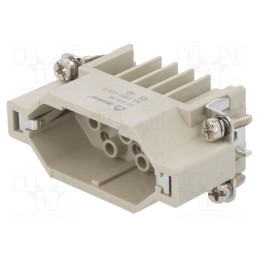 1 pcs x DEGSON ELECTRONICS - DD-015-MC - Connector: HDC, contact insert, male, DD, PIN: 15, 15+PE, size D10A