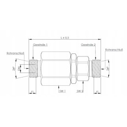 Krueger Swivel Joint M24x1 5 16s M24x1 5 16s