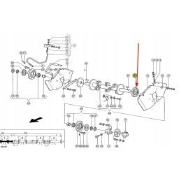 695743 0 bearing housing
