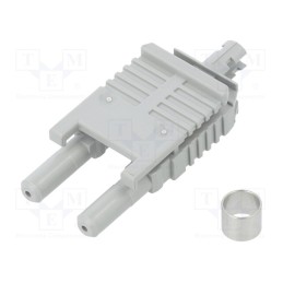 1 pcs x LAPP - 29145099 - Connector: fiber optic, plug, duplex,HFBR-4516, for cable