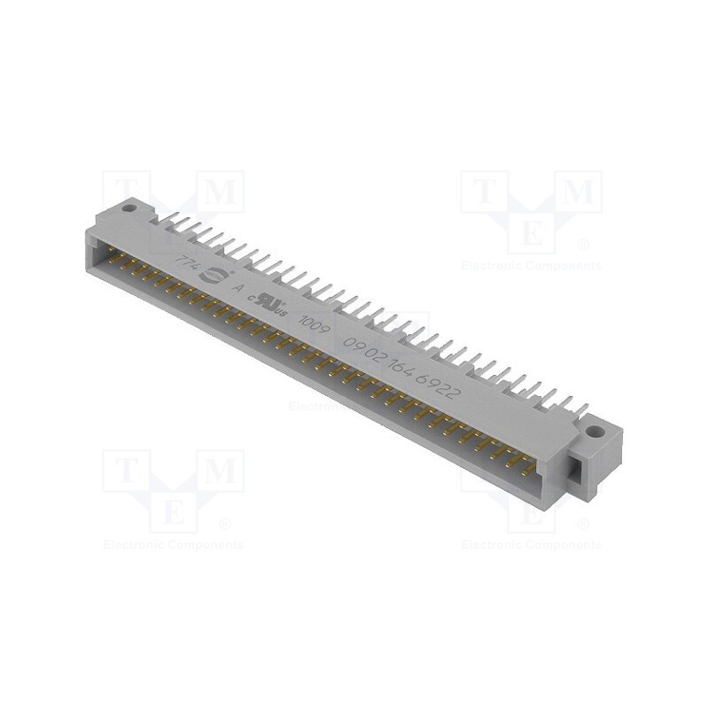 1 pcs x HARTING - 9021646922 - Socket, DIN 41612, type B, male, PIN: 64, a+b, THT, straight, 2A, L3mm