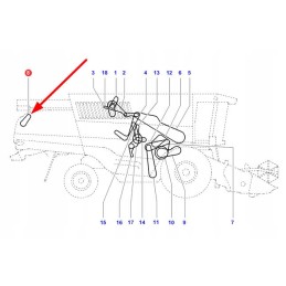 D41980500 V-belt 61 x 31 x 2235 la