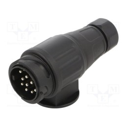 1 pcs x TESAT - W12-T13-71 - Connector: automotive, plug, for cable, PIN: 13, screw terminal