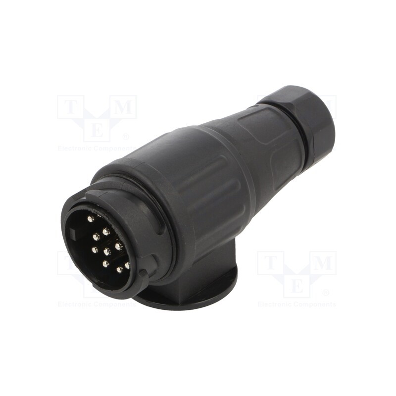 1 pcs x TESAT - W12-T13-71 - Connector: automotive, plug, for cable, PIN: 13, screw terminal