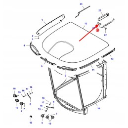 La323227050 screw M6 x 50