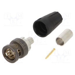 1 pcs x NEUTRIK - NBNC75BLP7X - REAR-TWIST UHD BNC CABLE CONNECTOR