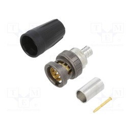 1 pcs x NEUTRIK - NBNC75BLP9X - REAR-TWIST UHD BNC CABLE CONNECTOR