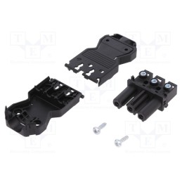 1 pcs x WIELAND - 92.931.3053.1 GST18I3S B1 ZR1 SW - Connector: pluggable terminal block, screw terminal, female