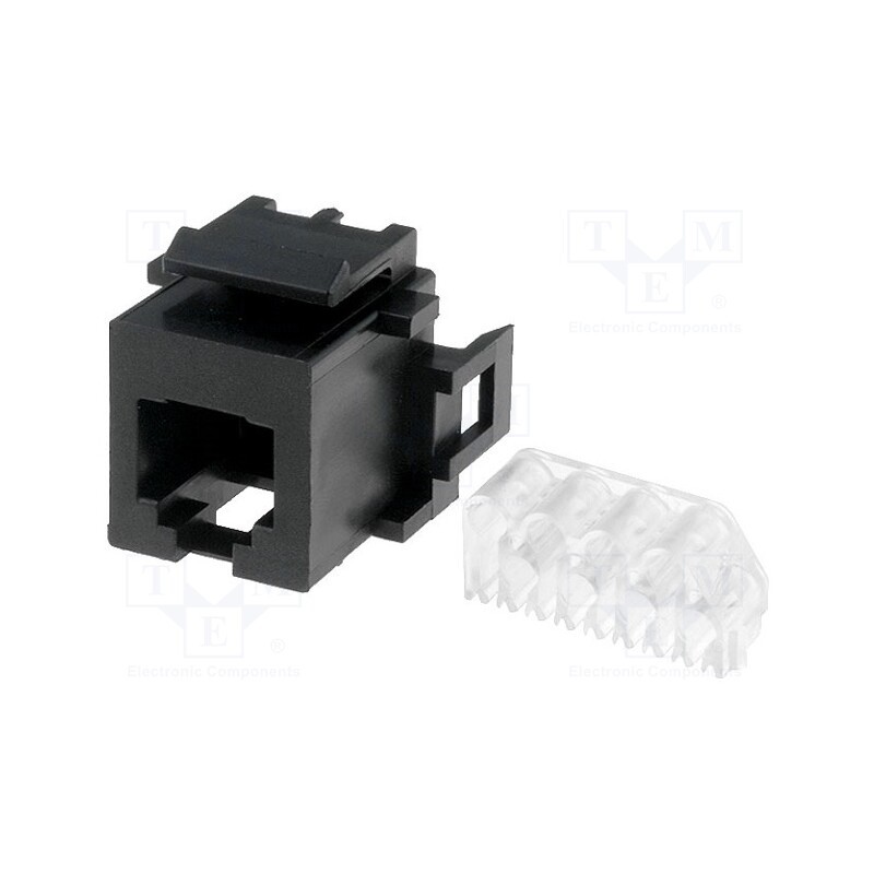 1 pcs x TE Connectivity - 216000-2 - Socket, RJ12, PIN: 6, gold-plated, Layout: 6p6c, 26AWG÷22AWG, IDC