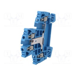 1 pcs x WEIDMu00dcLLER - 1022380000 WDK 2.5 BL - Splice terminal: rail, 2.5mm2, ways: 1, terminals: 4, blue, W, wemid