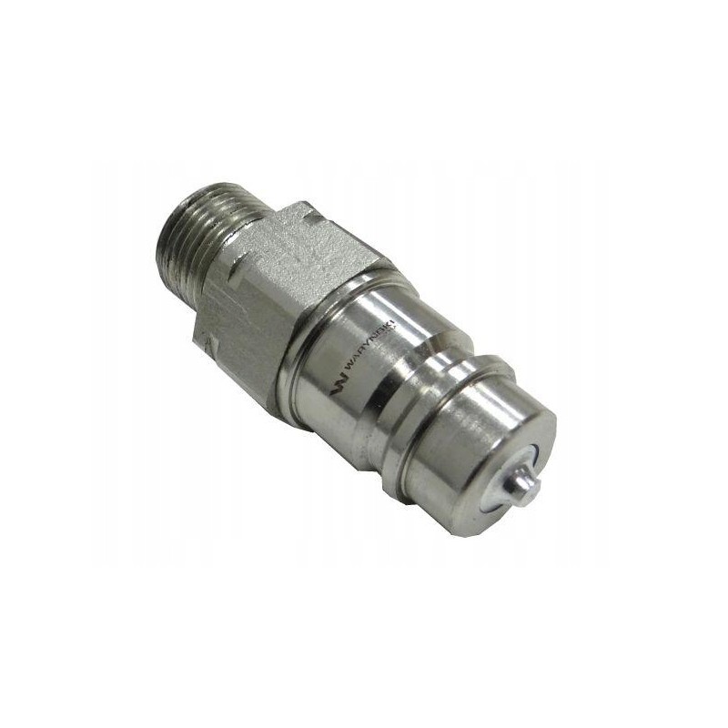 Hydraulic quick connector plug m20x1 5 external thread euro 9100822w