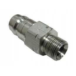 Hydraulic quick connector plug m20x1 5 external thread euro 9100822w