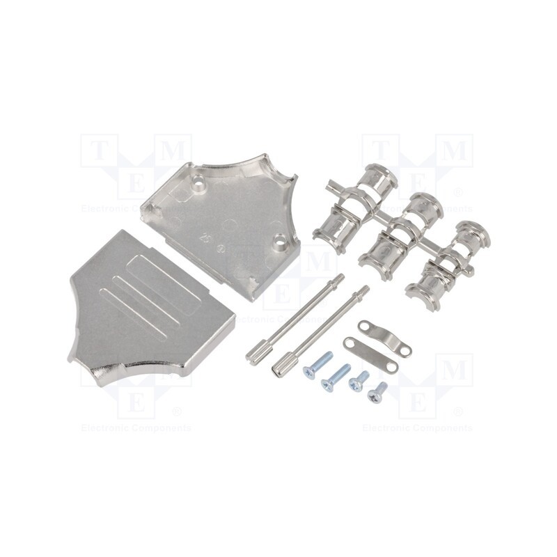 1 pcs x MH CONNECTORS - MHDM25-K - Enclosure: for D-Sub connectors, D-Sub 25pin,D-Sub HD 44pin