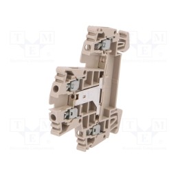 1 pcs x WEIDMu00dcLLER - 1022300000 WDK 2.5V - Splice terminal: rail, 2.5mm2, ways: 1, terminals: 4, beige, W, wemid