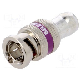 1 pcs x BELDEN - 1855ABHD1 - Plug, BNC, male, 75Ω, B1855A, crimped TRUE 360, Tool: CPLCRBC-BR
