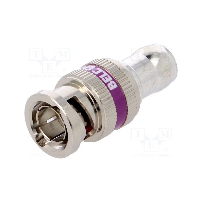 1 pcs x BELDEN - 1855ABHD1 - Plug, BNC, male, 75Ω, B1855A, crimped TRUE 360, Tool: CPLCRBC-BR