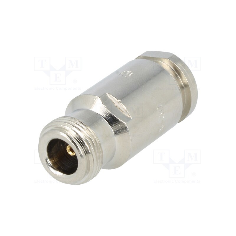 1 pcs x UNICON - 312-068-001 (N-50/2-H1000/G7.01) - Plug, N, female, straight, 50Ω, H1000, clamp, for cable, PTFE