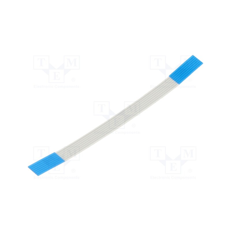 1 pcs x MOLEX - 151660053 - FFC cable, Cores: 6, Cable ph: 0.5mm, contacts on the same side
